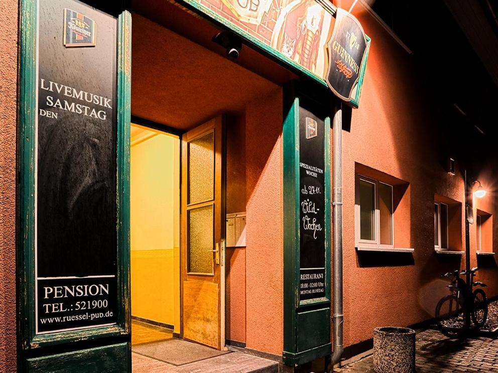 Pension Ruessel-Pub Sangerhausen Eksteriør bilde